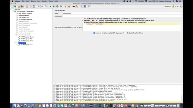 If Controller in JMeter - Part 9 смотреть онлайн