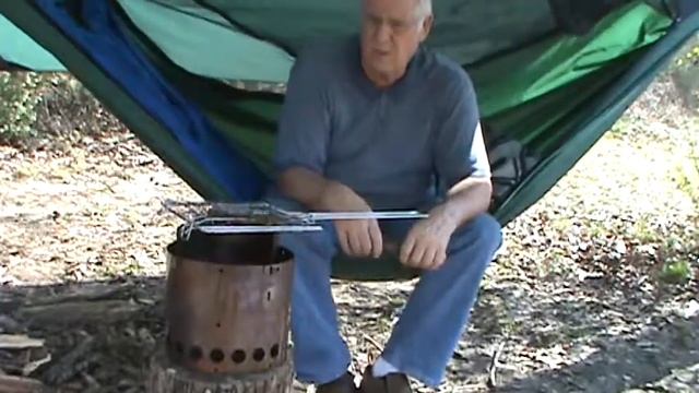 Littlbug Sr. camping wood stove demo part 2 смотреть онлайн