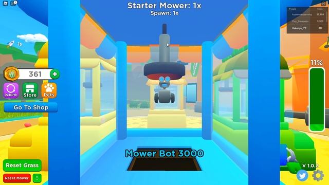 НОВЫЙ СИМУЛЯТОР ГАЗОНОКОСИЛЬЩИКА В РОБЛОКС! ROBLOX hacker go смотреть онлайн