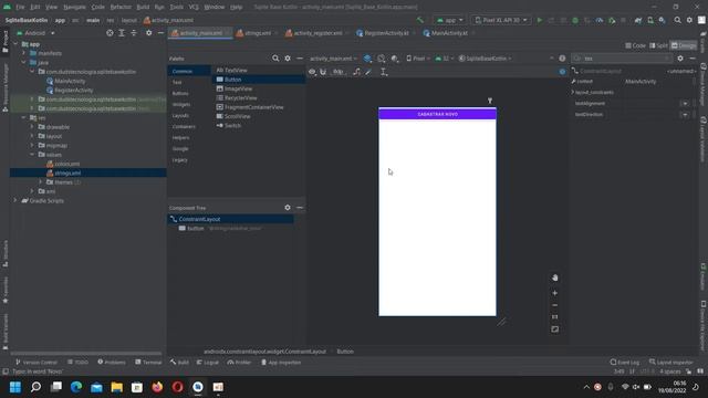 SQLite Android Studio com Kotlin (Parte 2, Layout) смотреть онлайн
