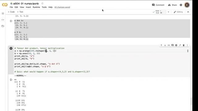 Programming for AI (AI504, Fall 2020), Practice 1: Numpy смотреть онлайн