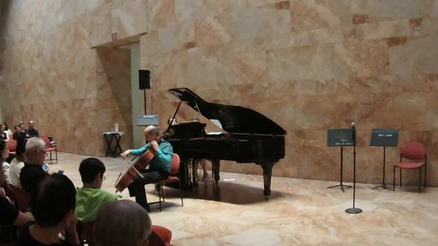 Chopin Introduction and Polonaise Brillante, Emmanuel Feldman, cello Magdalena Adamek, piano смотреть онлайн