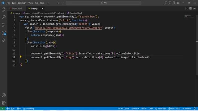 GOOGLE BOOK SEARCH API DEVELOPMENT USING JAVASCRIPT LIVE PROJECT | BOOK SEARCH API TUTORIAL | API смотреть онлайн