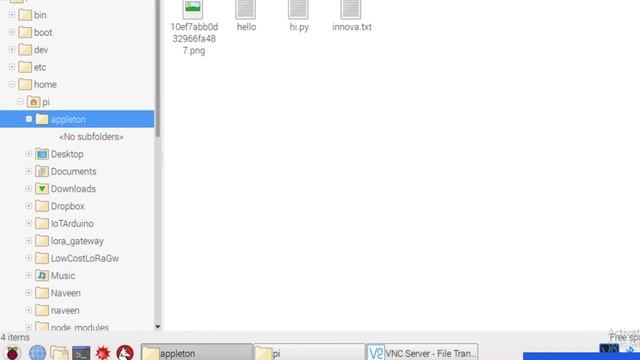 How to transfer a file remotely using VNC | IoT using Raspberry Pi смотреть онлайн