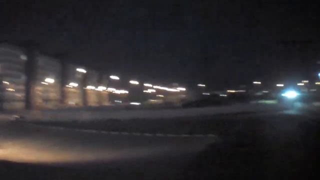 Ночной полет! видео с дрона смотреть онлайн
