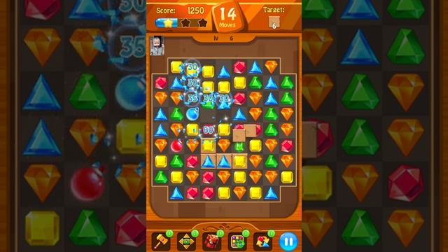 Jewels Classic Games/LEVEL 1 to 10/jewels gameplay 2020 for free be continue next part World´s Gami смотреть онлайн