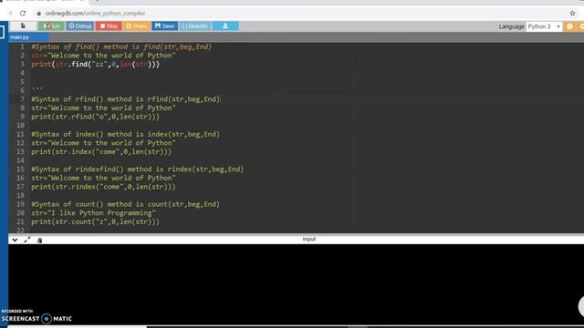 Methods and functions of string смотреть онлайн