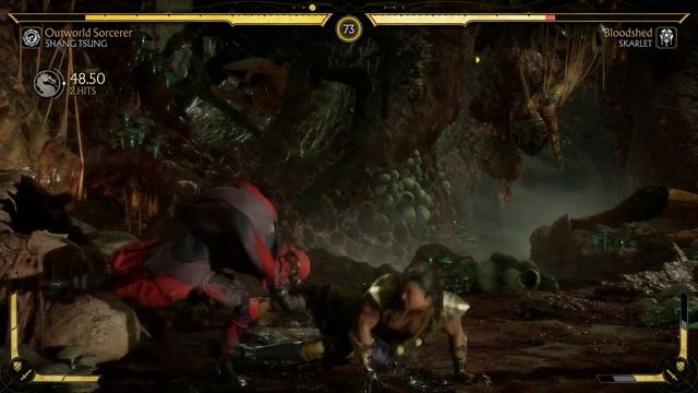 Mortal Kombat 11: Shang Tsung Vs. Skarlet (Hard) Walkthrough | No Commentary смотреть онлайн