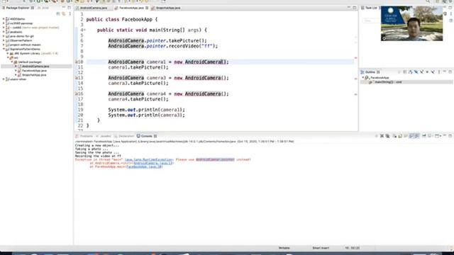 CS3560 Object-Oriented Design and Programming - Singleton Pattern смотреть онлайн
