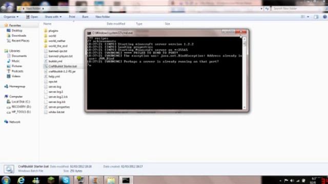 Minecraft: How to make a 1.2 bukkit server! смотреть онлайн
