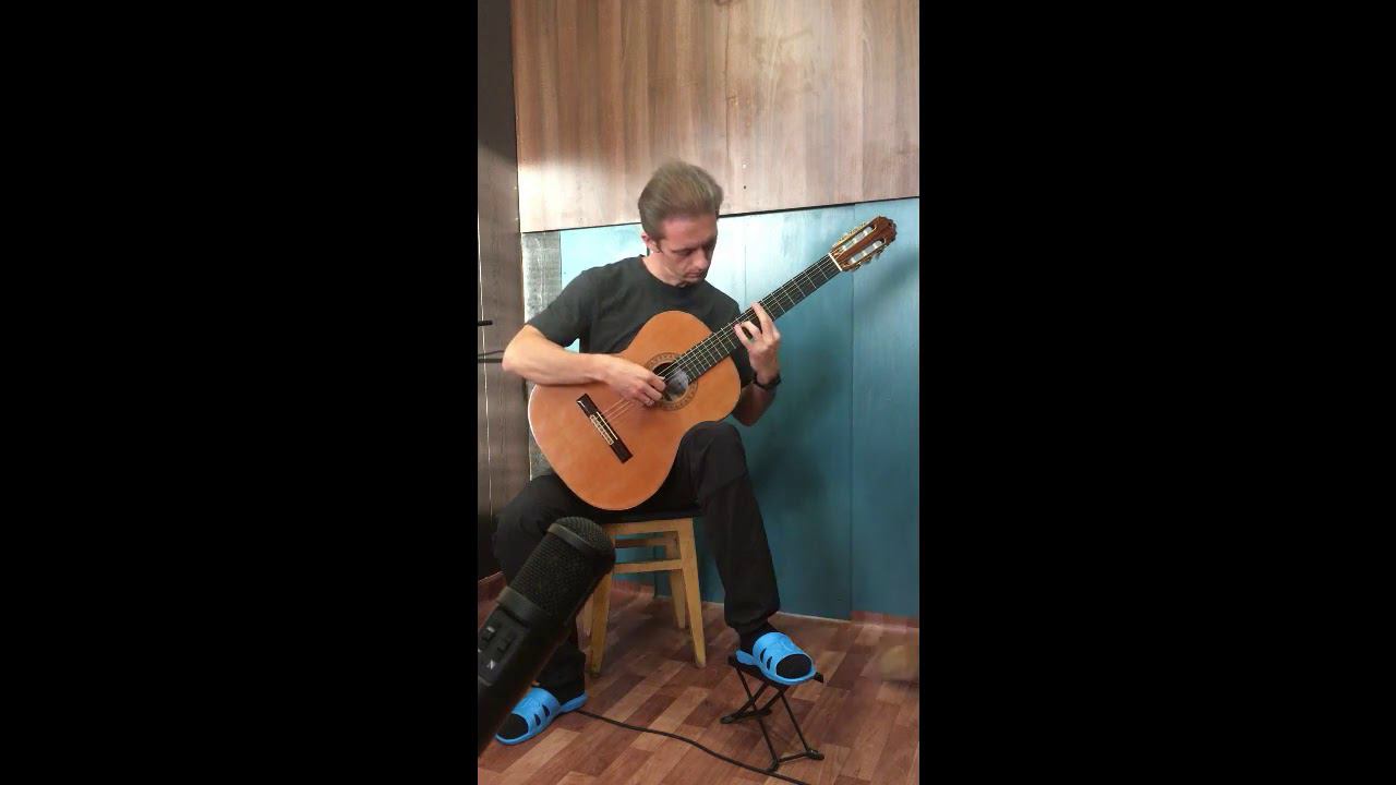 Мастеровая гитара Чехия Vaclav Svoboda играет Евгений Седыхов смотреть онлайн