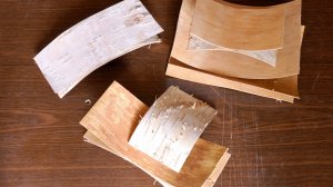 Как выпрямить бересту.