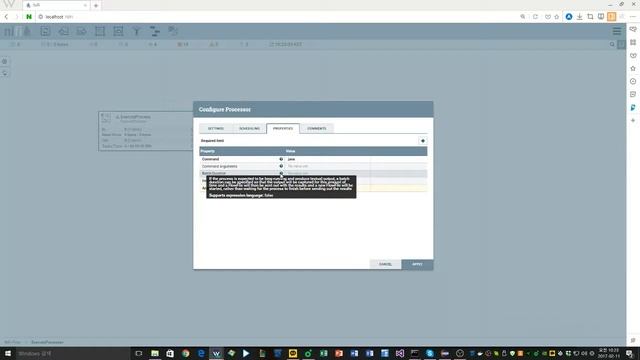 NiFi ExecuteProcessor смотреть онлайн