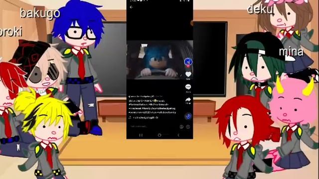 bnha react to sonic смотреть онлайн