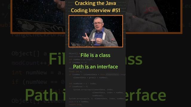 What is the difference between File and Path? - Cracking the Java Coding Interview смотреть онлайн