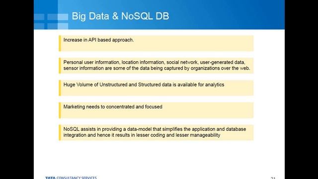 Copy of NoSQL DB -- The changing face of Data Storage смотреть онлайн