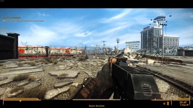 New Vegas - Cyberpunk\Doom style Dashing mod - WIP смотреть онлайн