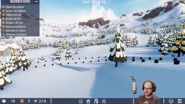 Snowtopia: Ski Resort Tycoon смотреть онлайн