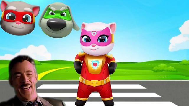 Wrong Heads talking tom | CHIKU KIDS EDUC TV смотреть онлайн