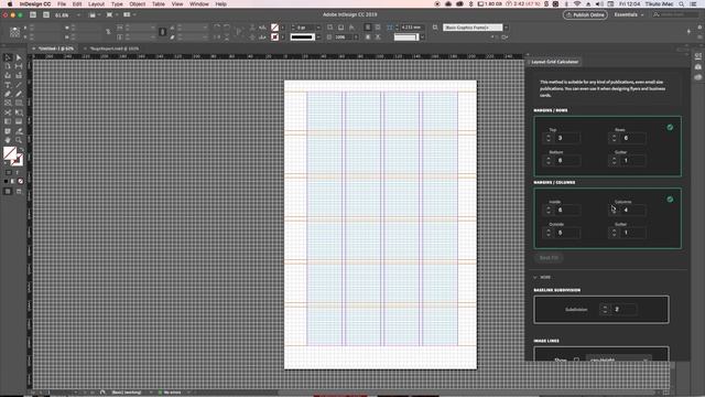 Setting up Baseline Grid - Layout Grid Calculator Plugin for Adobe InDesign смотреть онлайн