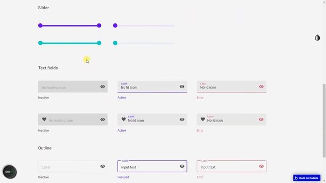 Bubble.io Material Design UI Kit / Screencast смотреть онлайн