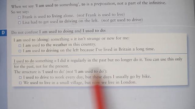 English by Murphy - Lesson 11: Be / get used to something смотреть онлайн