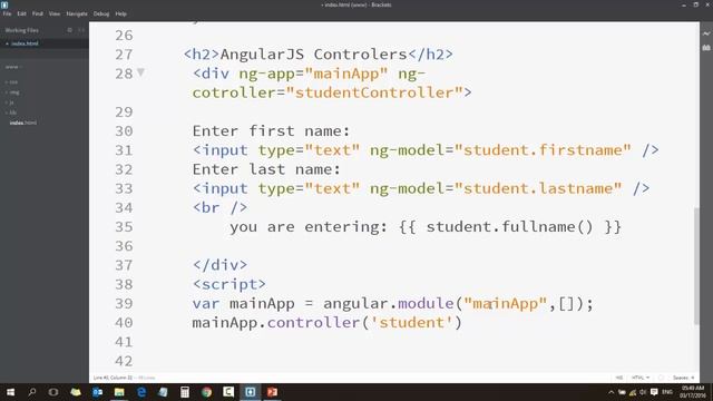 16 Ionic Angular Mobile Apps Course Ionic Angular AngularJS – Controllers смотреть онлайн