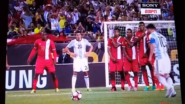 Messi's free kick goal - Copa America 2016 смотреть онлайн