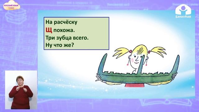 Русский язык 1 класс / Буква Ч, Щ / ТЕЛЕУРОК 24.12.20 смотреть онлайн