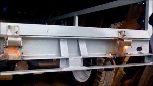 Установка НИВОВСКИХ петель на самодельный прицеп