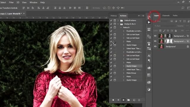Photoshop cc Tutorial: Free Photoshop Action For your Beauty Retouch смотреть онлайн