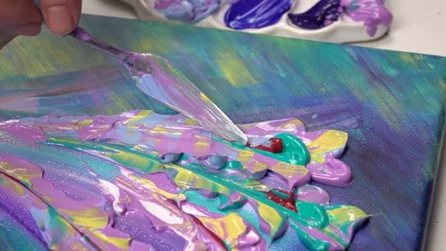 Интерьерная картина красками Акрил Арт смотреть онлайн