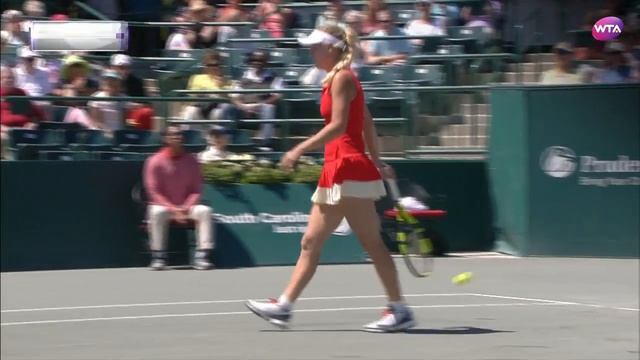 2017 Volvo Car Open Second Round | Caroline Wozniacki vs Annika Beck | WTA Highlights смотреть онлайн