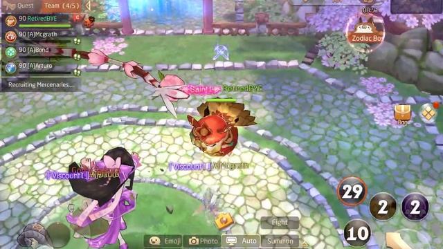 Laplace M SEA New Dungeon Ninja lv 90 Sakura Realm Solo смотреть онлайн