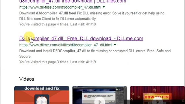 How to fix this problem: d3dcompiler_47.dll is Missing From Your Computer Error Fixed. смотреть онлайн