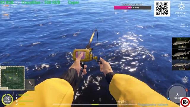 Русская Рыбалка 4// Russian Fishing 4// Трофей акулы 155 кг смотреть онлайн