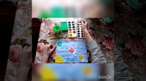 1 класс. "Учимся рисовать космос"