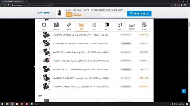 ÖNERİ HAZIR OYUN PC | GAMER UYGUN FİYATLI PERFORMANS OYUN PC | DOLAR KURU PC 2020! смотреть онлайн