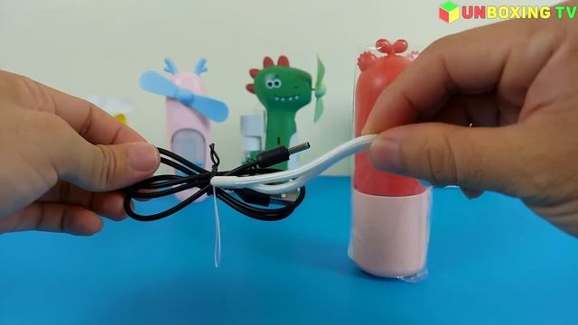 Mini Fan With Night Lamp, Water Spray Function Portable USB Rechargeable | Unboxing And Review