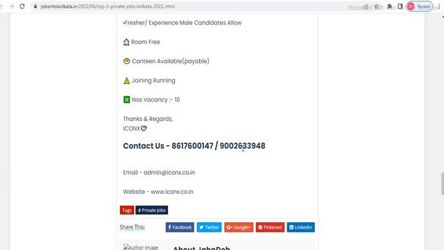 Private jobs in Kolkata 2022 | Jobs In Kolkata 2022 | Consultancy Jobs | Bongo Helper смотреть онлайн