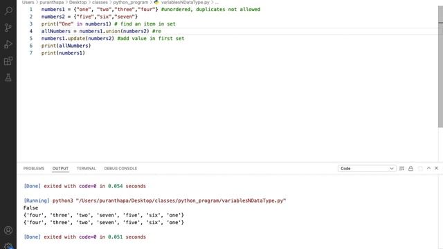 Collection Data Types in Python | Set Data Type | Python Tutorial For Beginners - #9 Codingxpert смотреть онлайн