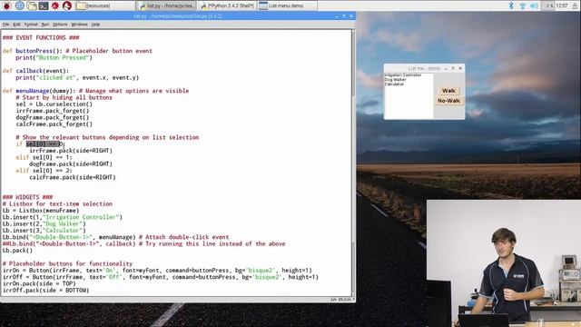 Raspberry Pi Workshop Chapter 4 TkInter Events and Bindings смотреть онлайн