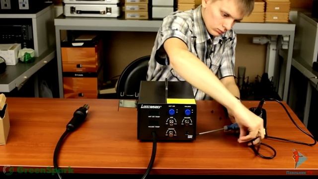 Паяльная станция Lukey 852D+ смотреть онлайн