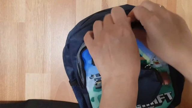 Обзор рюкзака фирмы Brand Territory Minecraft./ Review Of The Brand Territory Minecraft Backpack.