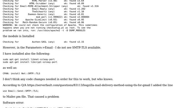 How to enable SMTP with Authentication in Bugzilla 4? смотреть онлайн