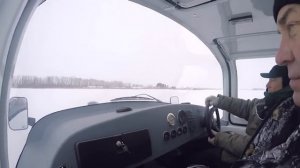 Аэросани-амфибия «Патруль». Охотник и рыболов рекомендует.