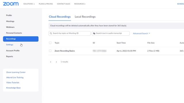 Zoom Recording Basics смотреть онлайн