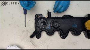 Замена мембраны клапанной крышки Fiat, Alfa Romeo, Lancia, Citroen, Peugeot, Opel 1.9D 5607164