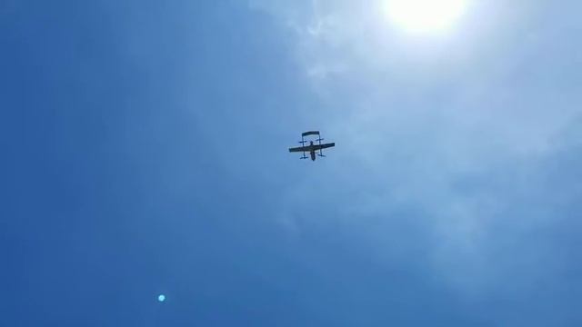 Aspasia 2 версия с ДВС - полетные испытания