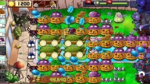 Plants vs zombies - Survival, Endless, (11-20 flags)